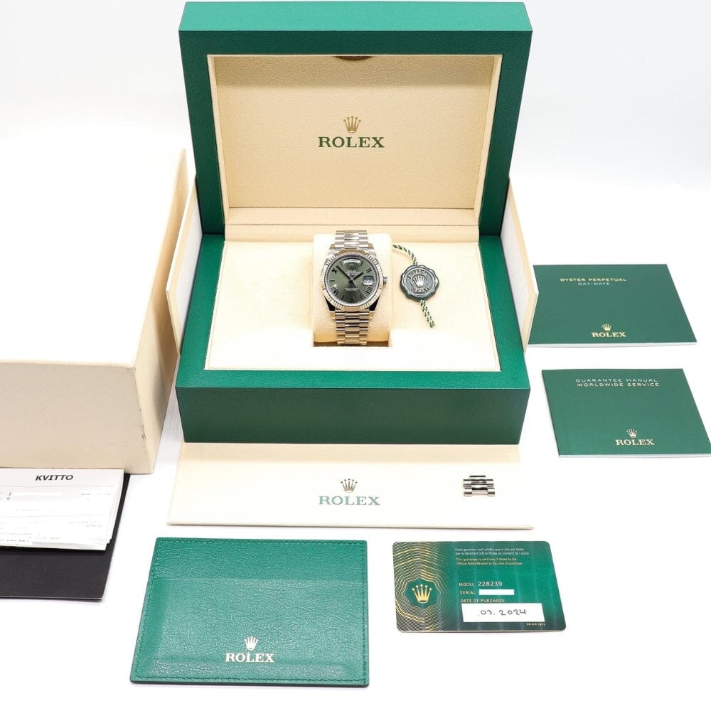 Day-Date 228239-0033 “Green Dial”